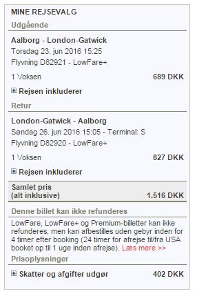 InsideFlyer DK - Airnavia - Prissammenligning - Norwegian II