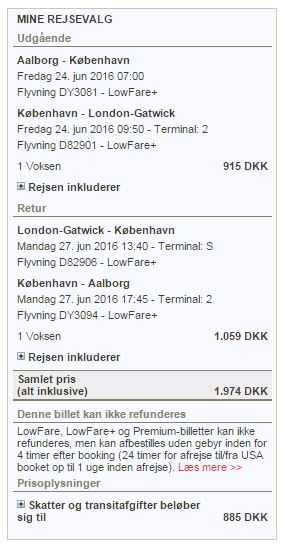 InsideFlyer DK - Airnavia - Prissammenligning - Norwegian
