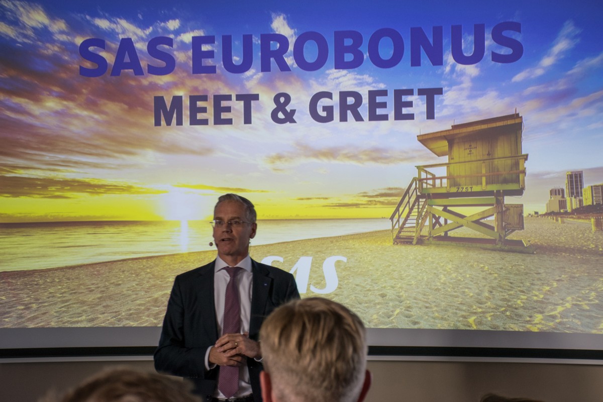 Præsentation af nye tiltag fra EuroBonus af Richard Gustafsson