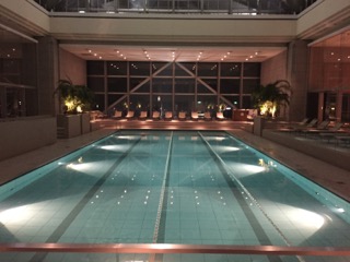 Hotellets pool.
