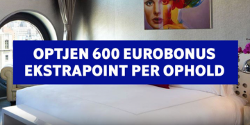 Eurobonus point med Hotels.com