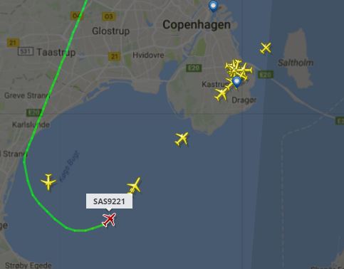 Her lander den nye SAS Airbus A320neo for første gang i København.