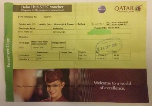 Hotelvoucher Qatar