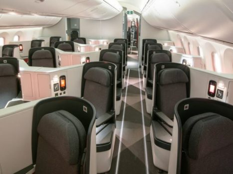 Avianca Business Class – Boeing 787-8 Dreamliner. Foto: Avianca 