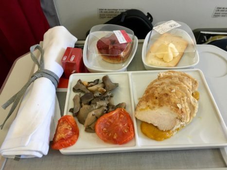 Air France lunch