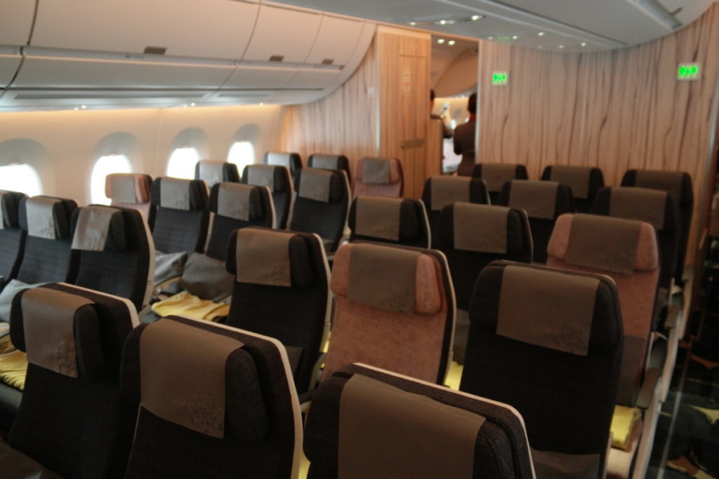 China Airlines A350 economy class