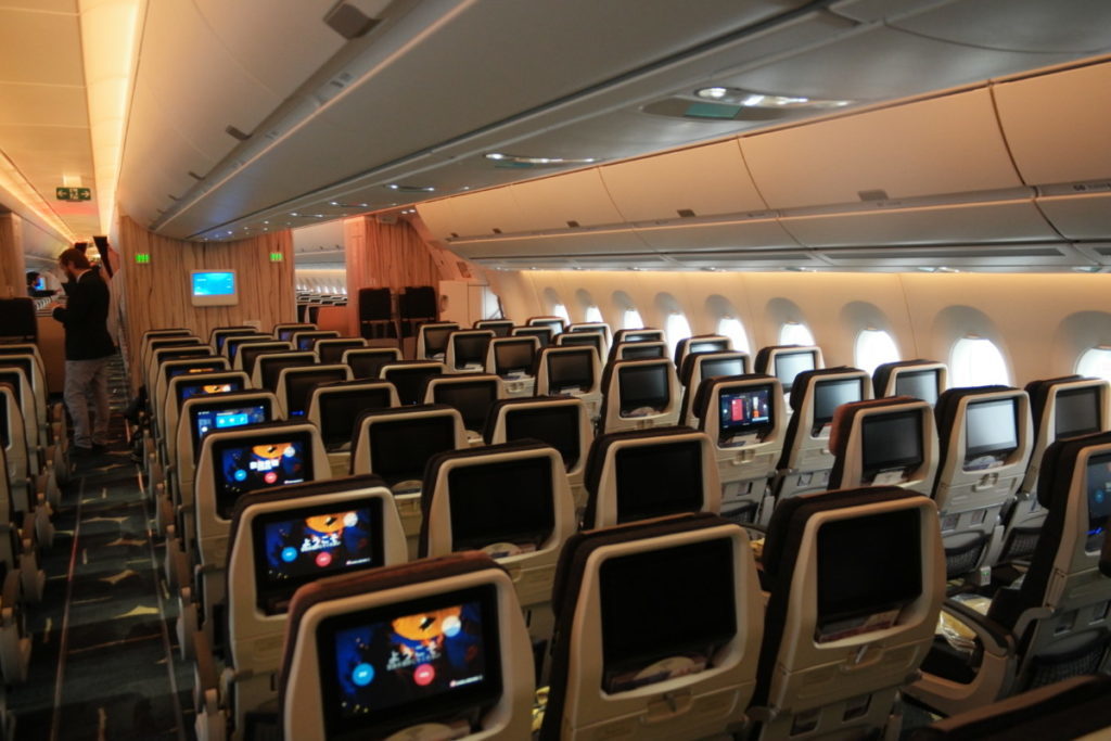 China Airlines A350 economy class