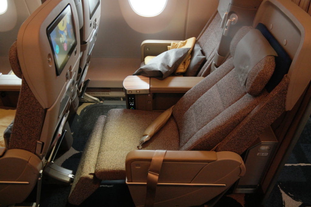 China Airlines A350 premium economy