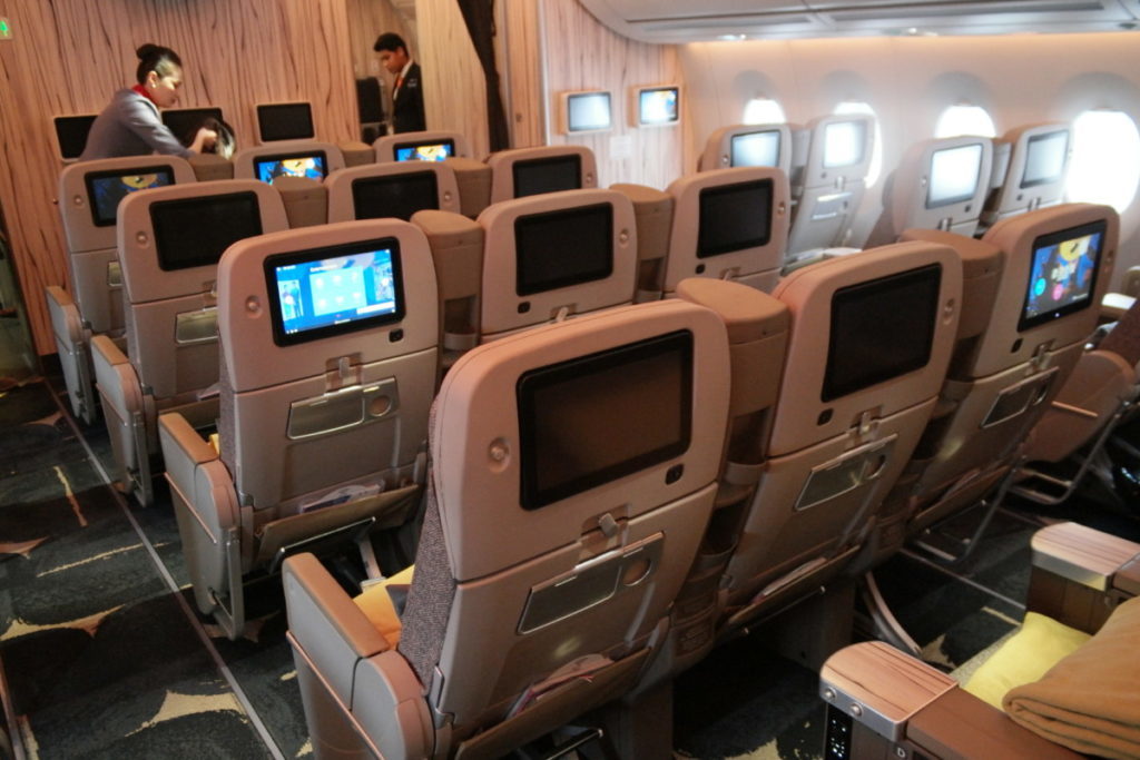 China Airlines A350 premium economy