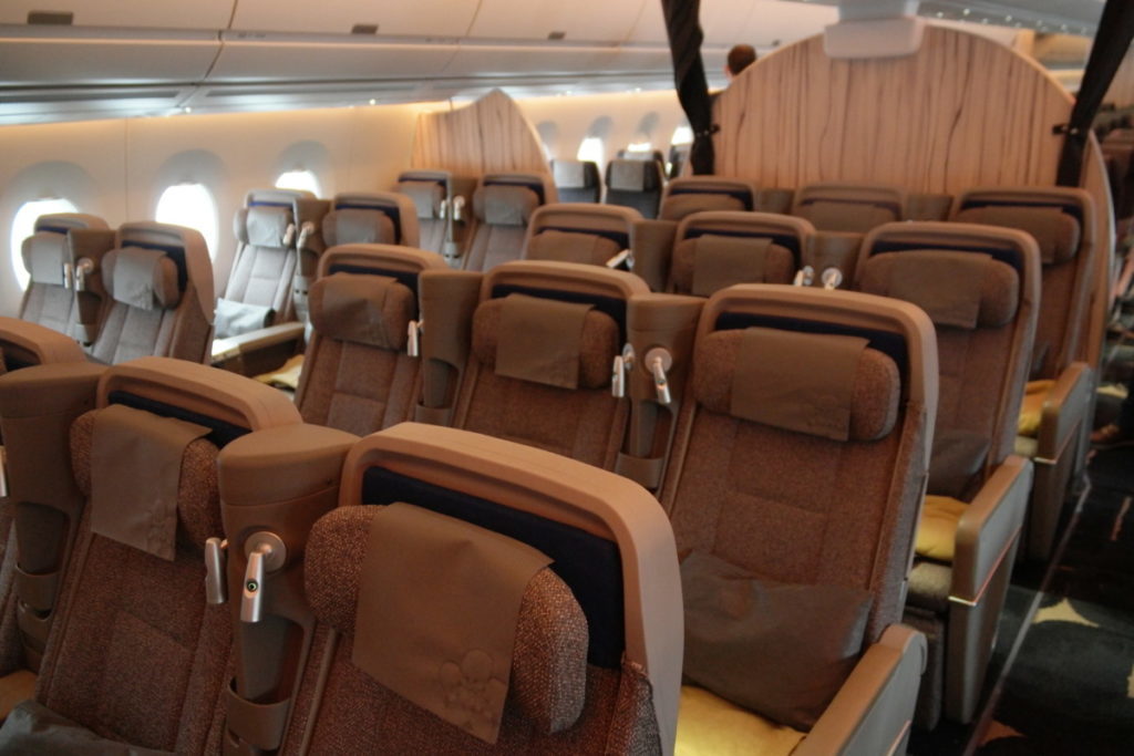 China Airlines A350 premium economy