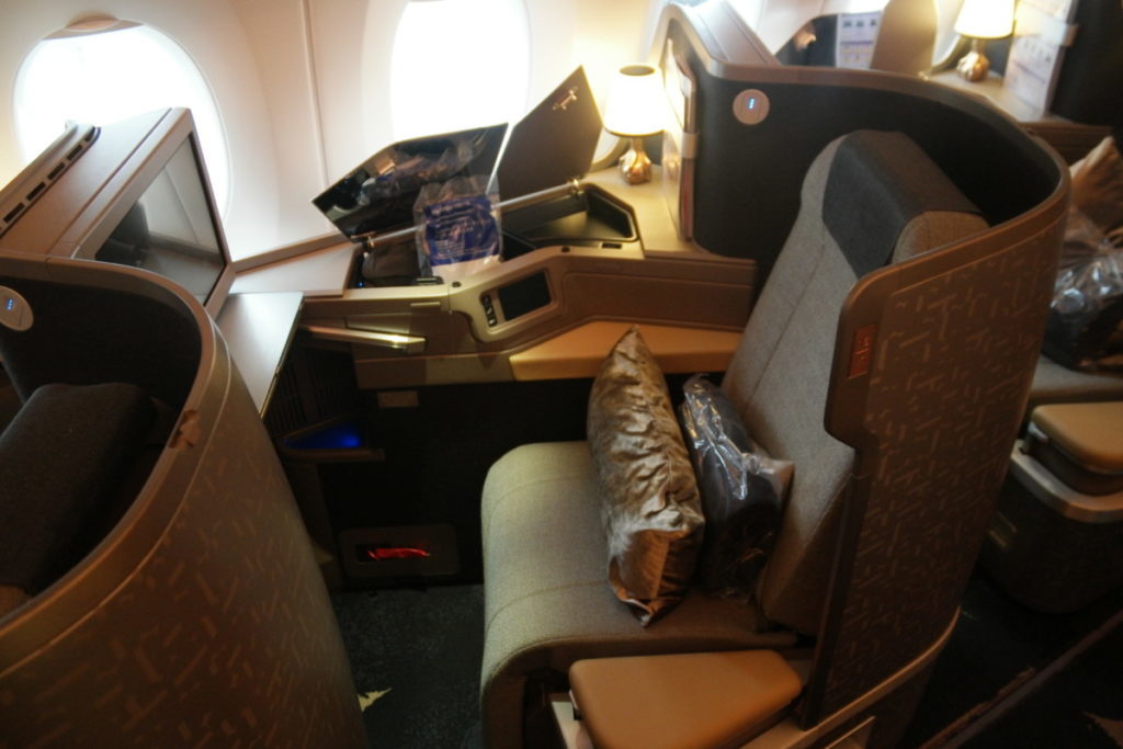 China Airlines A350 business class