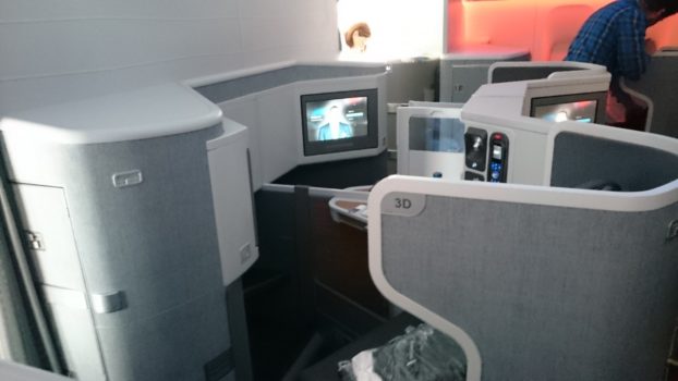 American Airlines Boeing 777-300 Business Class Mini Cabin