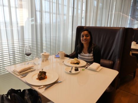 Qatar Airways Al Mourjan business lounge