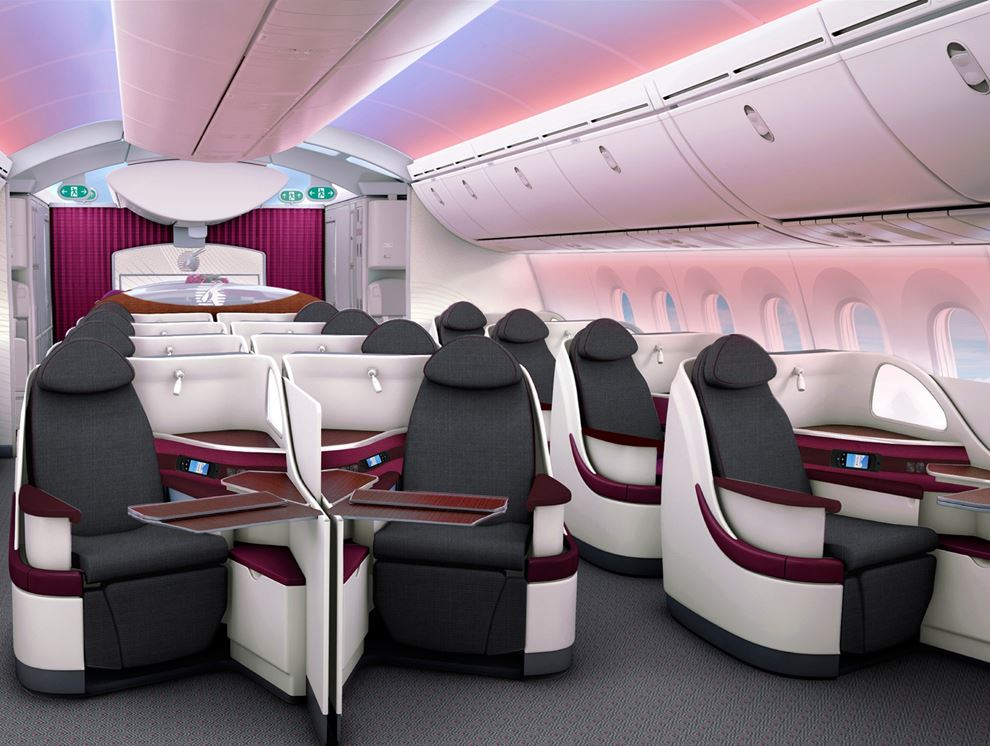 Smadre efterspørgsel Prime Qatar-Airways-Business-Class-Boeing-787-Dreamliner - InsideFlyer DK
