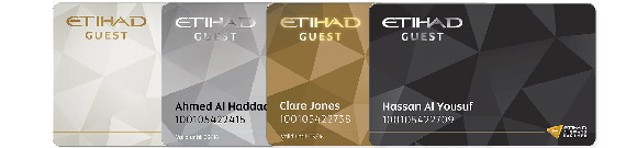 Etihad Guest cards
