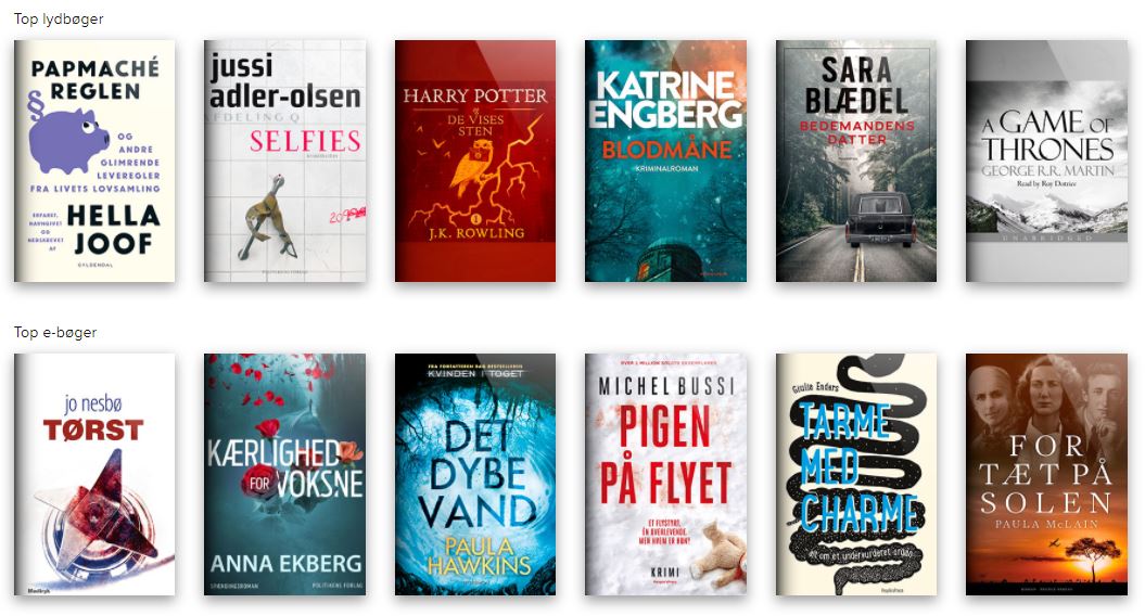 InsideFlyer DK - Mofibo Top bøger og lydbøger - InsideFlyer DK